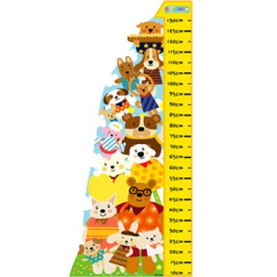 [MK]키재기스티커(캐릭터월드/130cm)