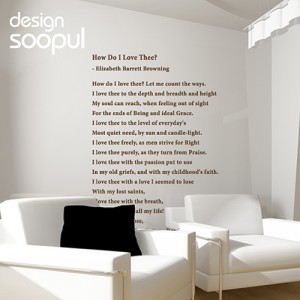[SO] [래터링]How do I love thee?
