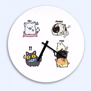 [SO][디자인 시계]해피캣 패밀리 #3