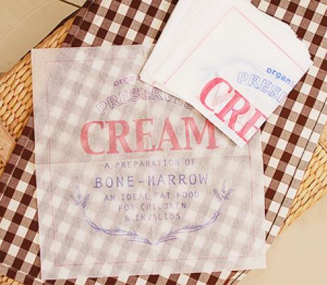 DIY HOME 냅킨 -  CREAM 화이트
