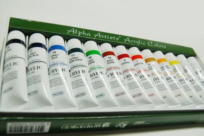 알파 아크릴 물감 20ml (13색셋트)