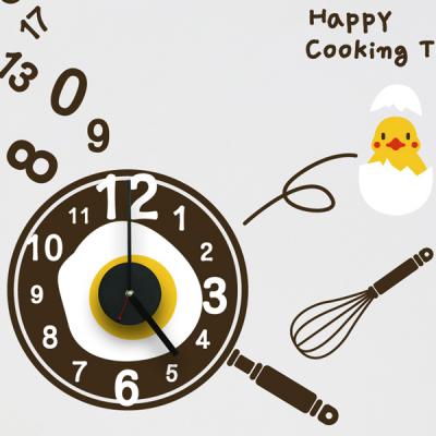 [MK] 디자인시계_Happy Cooking