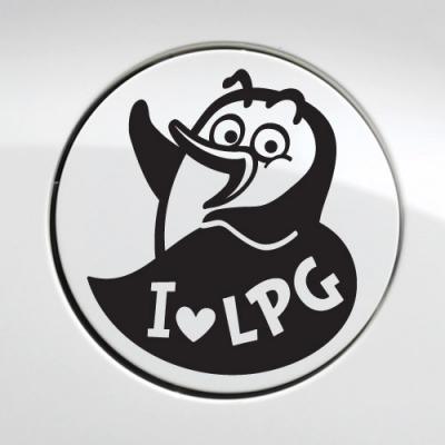 [JD] 주유구_아이러브 LPG_펭키