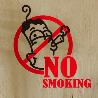 [MK] 금연스티커_뻐끔뻐끔_No smoking