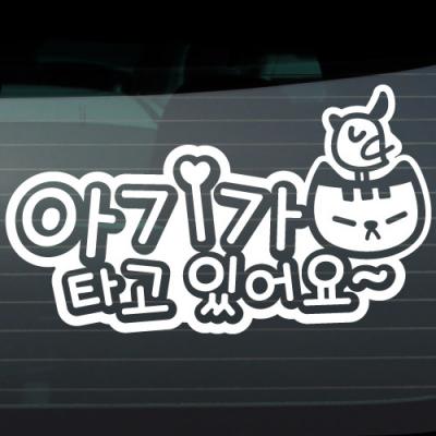 [JD]아기가 타고 있어요_냥이