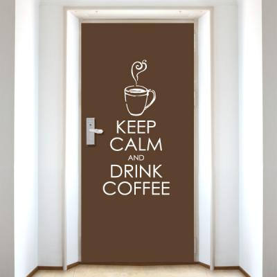 [SO] [현관문 시트] keep drink coffee