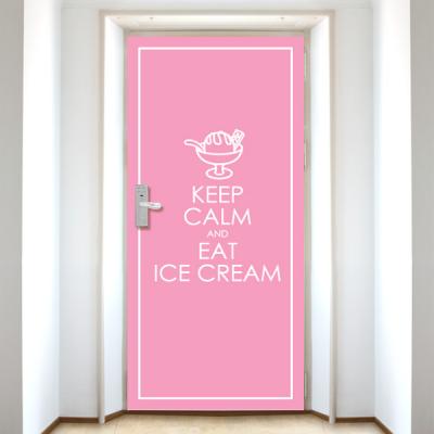 [SO] [현관문 시트] keep ice cream
