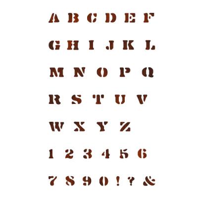 [스텐실도안]AJ-2166