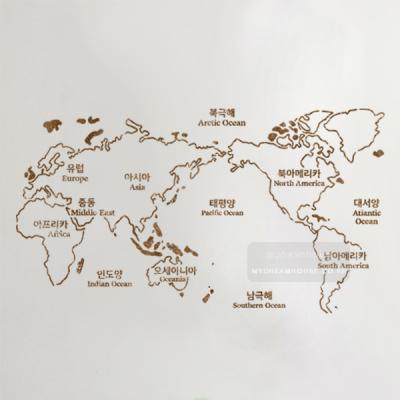 [스텐실 도안] RJ-2508세계지도스텐실 대형벽화스텐실